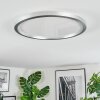 Xarel Plafoniera, Panel LED Argento, 1-Luce