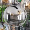 Koyoto Lampadario a sospensione, Lampada a sfera, Lampada a sospensione Ambrato, Chiaro, Grigio fumo, 8-Luci