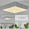 Elmar Plafoniera, Panel LED Argento, 1-Luce