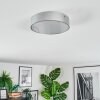 Elmar Plafoniera, Panel LED Argento, 1-Luce