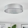 Elmar Plafoniera, Panel LED Argento, 1-Luce