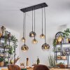 Ripoll Lampadario a sospensione, Lampada a sfera, Lampada a sospensione Ambrato, Chiaro, Grigio fumo, 6-Luci