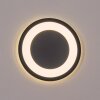 Gelan Applique LED Nero, Bianco, 1-Luce