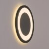 Gelan Applique LED Nero, Bianco, 1-Luce