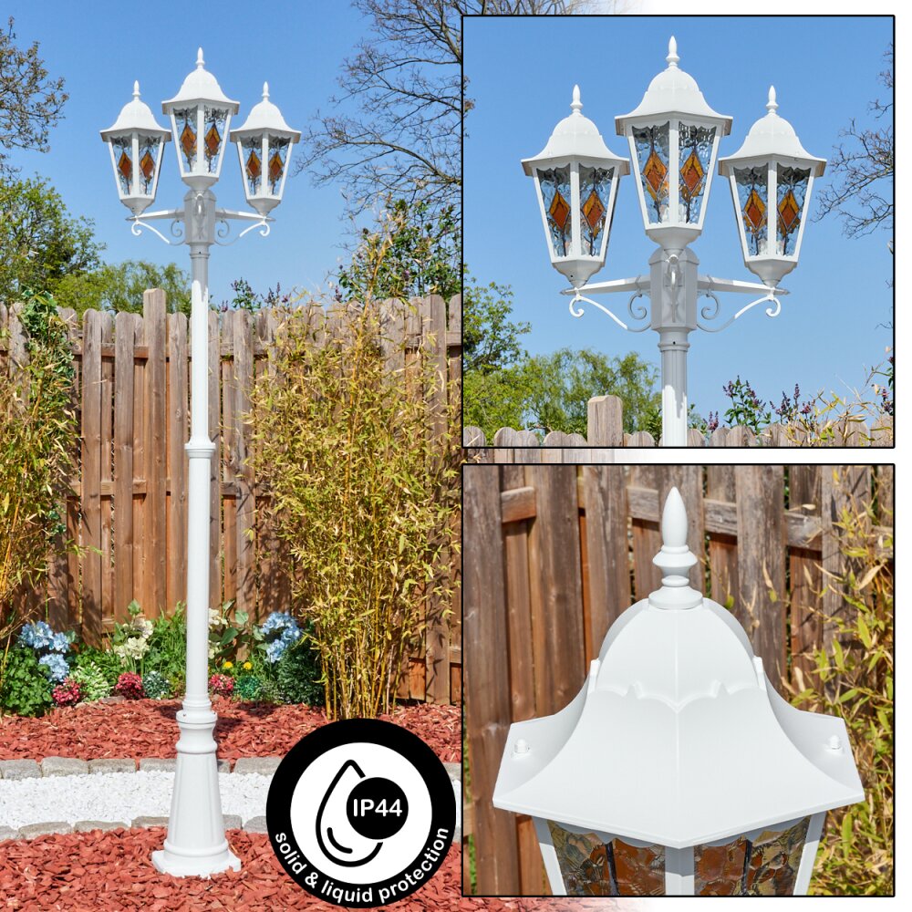Hongkong Lampione multibraccia, Illuminazione viale Bianco, 3-Luci main product photo