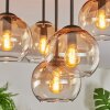 Koyoto Plafoniera, Lampada a sfera 45 cm Ambrato, Chiaro, 5-Luci