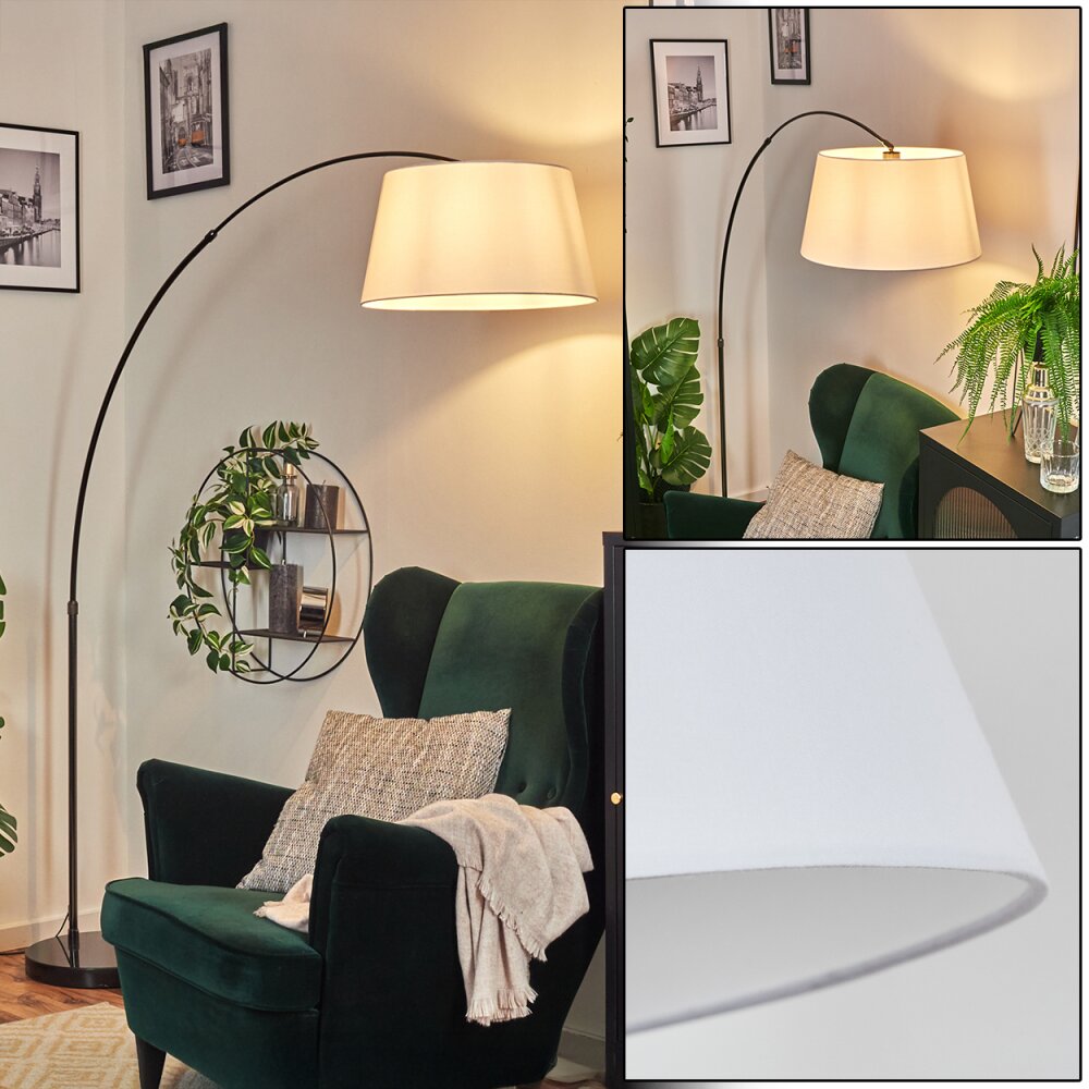 Bassagoda Lampada da terra Cromo, Nero, 1-Luce main product photo