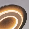 Lidor Plafoniera LED Nero, 1-Luce