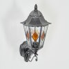 Lignac Lampada da parete per esterno, Applique Nero, Argento, 1-Luce