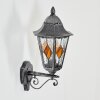 Lignac Lampada da parete per esterno, Applique Nero, Argento, 1-Luce