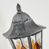 Lignac Lampada da parete per esterno, Applique Nero, Argento, 1-Luce, Sensori di movimento