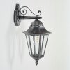 Lignac Lampada da parete per esterno, Applique Nero, Argento, 1-Luce