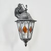 Lignac Lampada da parete per esterno, Applique Nero, Argento, 1-Luce