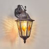 Lignac Lampada da parete per esterno, Applique Nero, Argento, 1-Luce