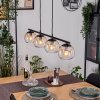 Koyoto Lampadario a sospensione, Lampada a sfera, Lampada a sospensione Ambrato, Chiaro, 4-Luci