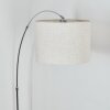 Bassagoda Lampada da terra Cromo, Nero, 1-Luce
