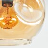 Ripoll Plafoniera, Lampada a sfera Ambrato, Grigio fumo, 5-Luci