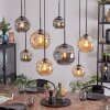 Ripoll Lampadario a sospensione, Lampada a sfera, Lampada a sospensione Ambrato, Grigio fumo, 8-Luci