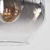 Ripoll Lampadario a sospensione, Lampada a sfera, Lampada a sospensione Ambrato, Chiaro, Grigio fumo, 8-Luci