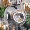 Ripoll Lampadario a sospensione, Lampada a sfera, Lampada a sospensione Ambrato, Chiaro, Grigio fumo, 8-Luci