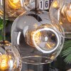 Ripoll Lampadario a sospensione, Lampada a sfera, Lampada a sospensione Ambrato, Chiaro, Grigio fumo, 8-Luci