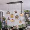 Ripoll Lampadario a sospensione, Lampada a sfera, Lampada a sospensione Ambrato, Chiaro, Grigio fumo, 8-Luci