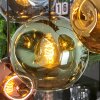 Ripoll Lampadario a sospensione, Lampada a sfera, Lampada a sospensione Blu, Oro, Verde, Ramato, 8-Luci