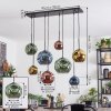 Ripoll Lampadario a sospensione, Lampada a sfera, Lampada a sospensione Blu, Oro, Verde, Ramato, 8-Luci