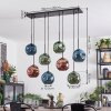 Ripoll Lampadario a sospensione, Lampada a sfera, Lampada a sospensione Blu, Verde, Ramato, 8-Luci