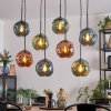Ripoll Lampadario a sospensione, Lampada a sfera, Lampada a sospensione Blu, Verde, Ramato, 8-Luci