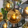 Ripoll Lampadario a sospensione, Lampada a sfera, Lampada a sospensione Blu, Oro, Verde, 8-Luci