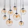 Gastor Lampadario a sospensione, Lampada a sfera, Lampada a sospensione Ambrato, Chiaro, 8-Luci