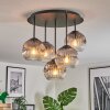 Ripoll Plafoniera, Lampada a sfera Chiaro, Grigio fumo, 5-Luci