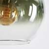 Koyoto Lampadario a sospensione, Lampada a sfera, Lampada a sospensione Blu, Oro, Verde, Chiaro, 8-Luci