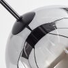 Ripoll Lampadario a sospensione, Lampada a sfera, Lampada a sospensione Chiaro, Grigio fumo, 8-Luci