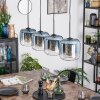 Lauden Lampadario a sospensione, Lampada a sospensione Blu, Chiaro, 4-Luci