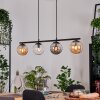 Gastor Lampadario a sospensione, Lampada a sfera, Lampada a sospensione Ambrato, Chiaro, Grigio fumo, 4-Luci
