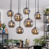 Ripoll Lampadario a sospensione, Lampada a sfera, Lampada a sospensione Grigio fumo, 8-Luci
