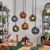 Ripoll Lampadario a sospensione, Lampada a sfera, Lampada a sospensione Blu, Oro, Verde, Ramato, 6-Luci