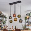 Ripoll Lampadario a sospensione, Lampada a sfera, Lampada a sospensione Blu, Oro, Verde, Ramato, 6-Luci