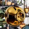 Ripoll Lampadario a sospensione, Lampada a sfera, Lampada a sospensione Blu, Oro, Verde, Ramato, 6-Luci