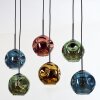 Ripoll Lampadario a sospensione, Lampada a sfera, Lampada a sospensione Blu, Oro, Verde, Ramato, 6-Luci