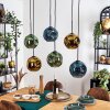 Ripoll Lampadario a sospensione, Lampada a sfera, Lampada a sospensione Blu, Oro, Verde, 6-Luci