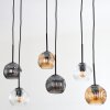 Ripoll Lampadario a sospensione, Lampada a sfera, Lampada a sospensione Ambrato, Chiaro, Grigio fumo, 6-Luci