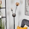 Koyoto Lampada a sfera, Lampada da terra Ambrato, Chiaro, Grigio fumo, 3-Luci