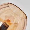 Koyoto Lampada a sfera, Lampada da terra Ambrato, Chiaro, Grigio fumo, 3-Luci