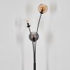 Koyoto Lampada a sfera, Lampada da terra Ambrato, Chiaro, Grigio fumo, 3-Luci