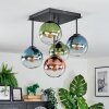 Gastor Plafoniera, Lampada a sfera Blu, Verde, Chiaro, Ramato, 5-Luci