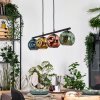 Ripoll Lampadario a sospensione, Lampada a sfera, Lampada a sospensione Blu, Oro, Verde, Ramato, 4-Luci