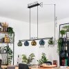 Ripoll Lampadario a sospensione, Lampada a sfera, Lampada a sospensione Blu, Oro, Verde, 5-Luci
